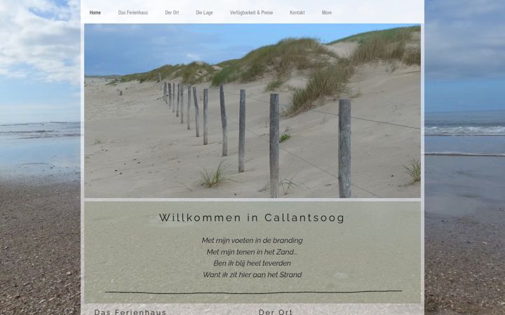 Екранна снимка на ferienhaus-sally-callantsoog.de