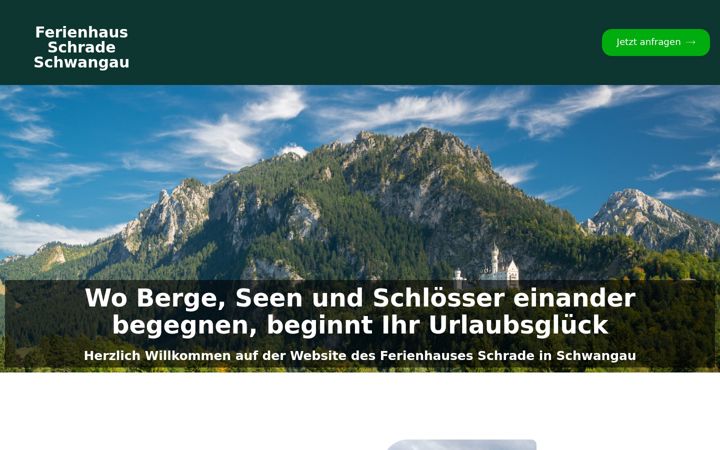 Screenshot of ferienhaus-schrade-schwangau.de