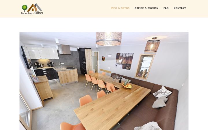 Screenshot of ferienhaus-silber.at