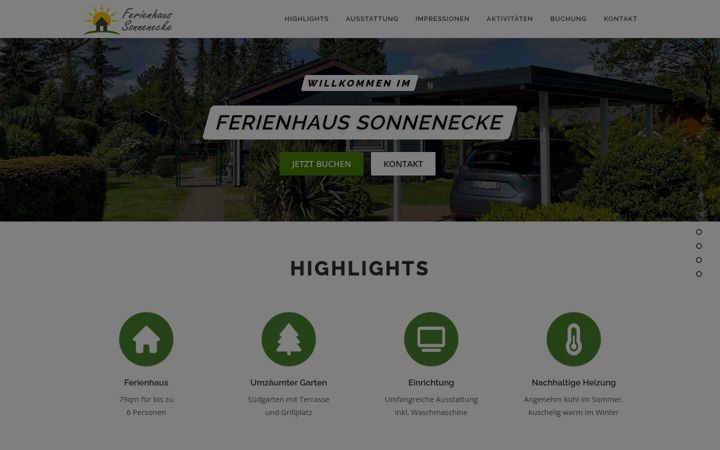 Screenshot von ferienhaus-sonnenecke-dankern.de