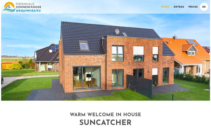 Screenshot von ferienhaus-sonnenfaenger.de