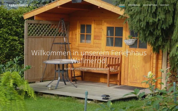 Screenshot of ferienhaus-wallmerod.com