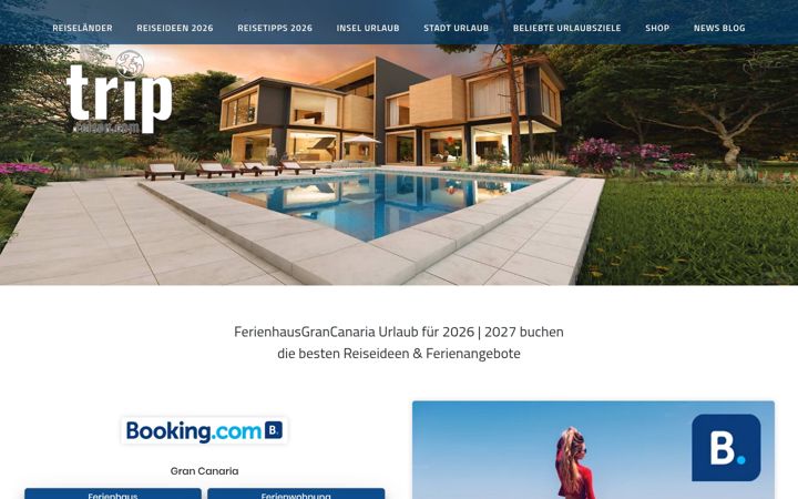 Screenshot of ferienhausgrancanaria.de