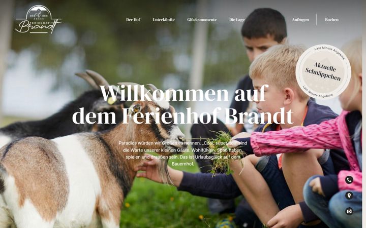 Screenshot ta' ferienhof-brandt.de