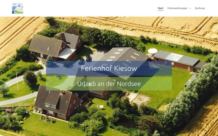 Screenshot of ferienhof-kiesow.de
