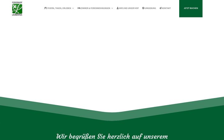 Ekrano kopija ferienhof-laurentius.de