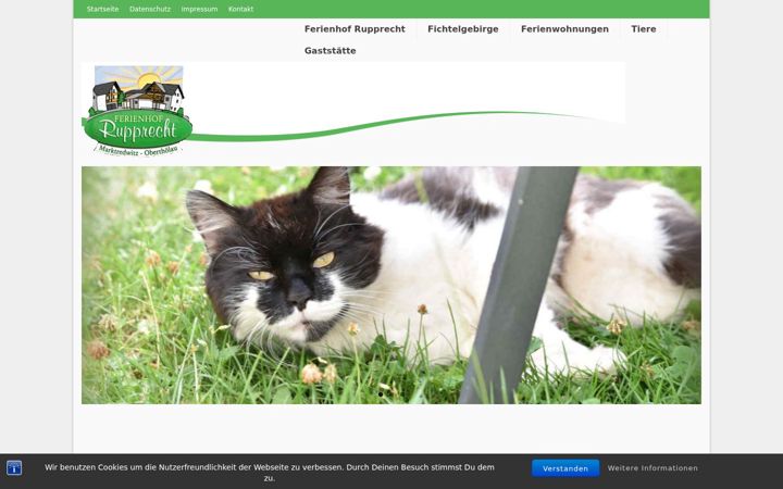 Ekrānuzņēmums no ferienhof-rupprecht.de