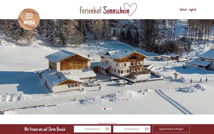 Screenshot of ferienhof-sonnschein.at