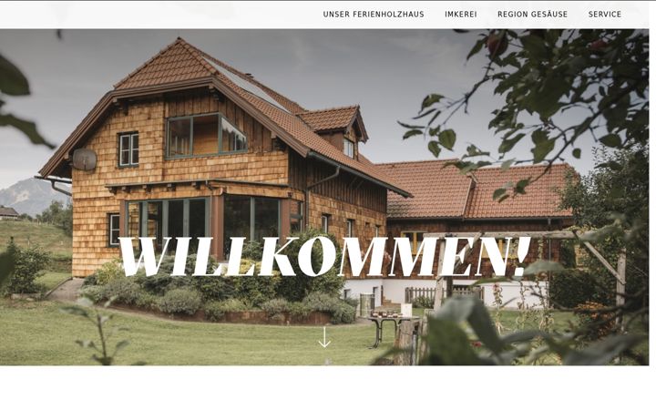 Screenshot of ferienholzhaus.at
