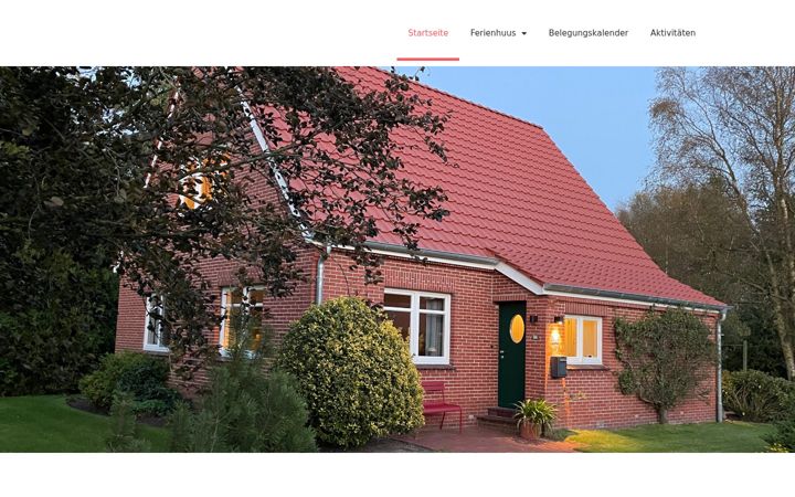 Zrzut ekranu ferienhuus-norderwieke.de