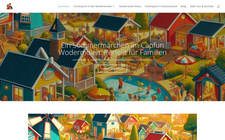 Screenshot of ferienpark-familie.de