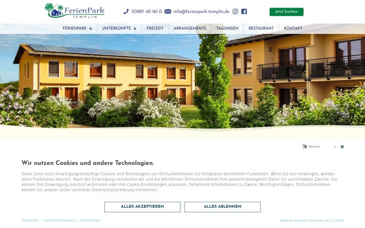 Screenshot of ferienpark-templin.de