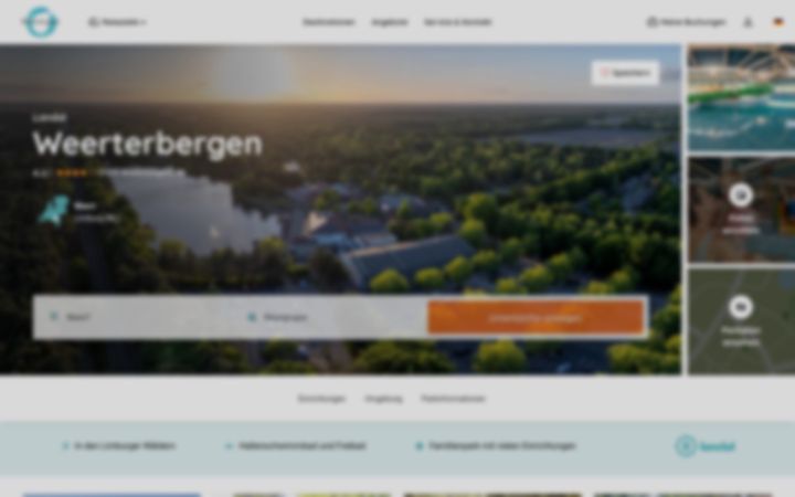 Екранна снимка на ferienparkweerterbergen.de