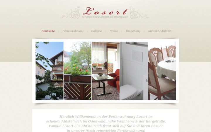 Screenshot of ferienwohnung-abtsteinach-odenwald.de