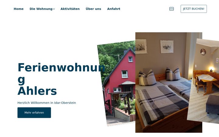 Screenshot of ferienwohnung-ahlers.de
