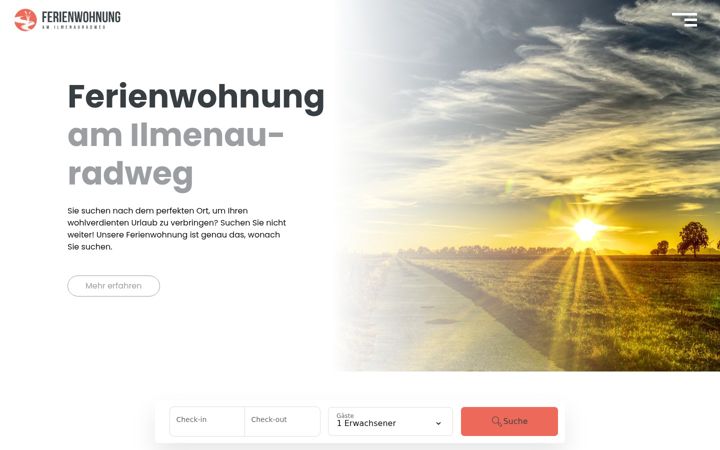 Screenshot di ferienwohnung-am-ilmenauradweg.de