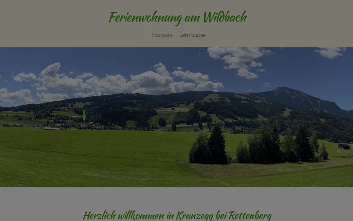 Screenshot of ferienwohnung-am-wildbach.de