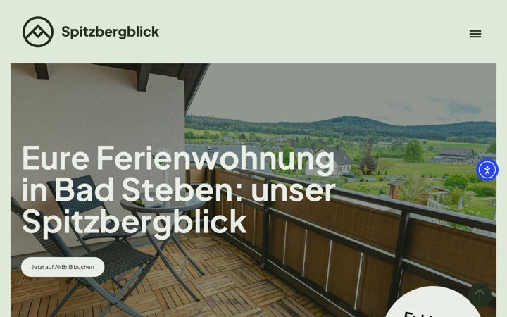 Skærmbillede af ferienwohnung-bad-steben.de