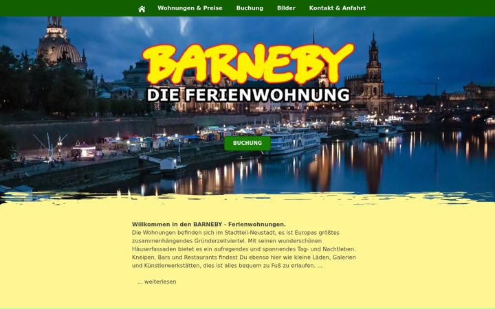 Screenshot of ferienwohnung-barneby.de