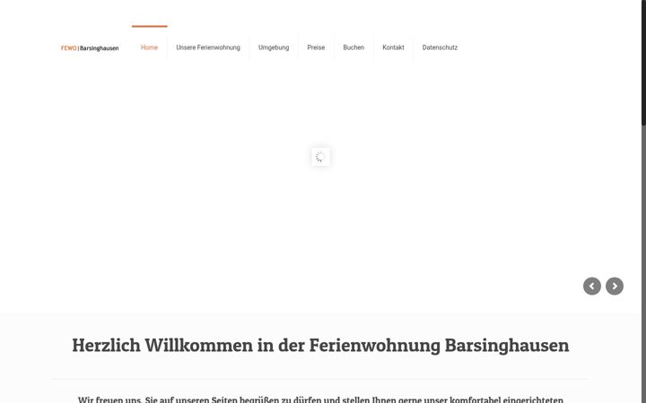 Screenshot of ferienwohnung-barsinghausen.de