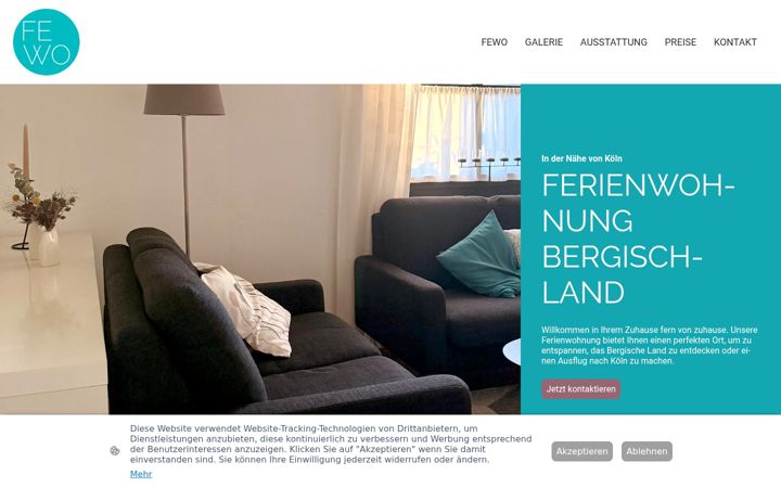 Screenshot of ferienwohnung-bergischland.de