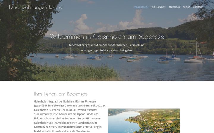 Screenshot of ferienwohnung-boga.de