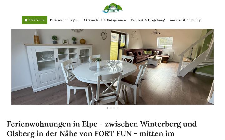 Screenshot of ferienwohnung-burmann.de