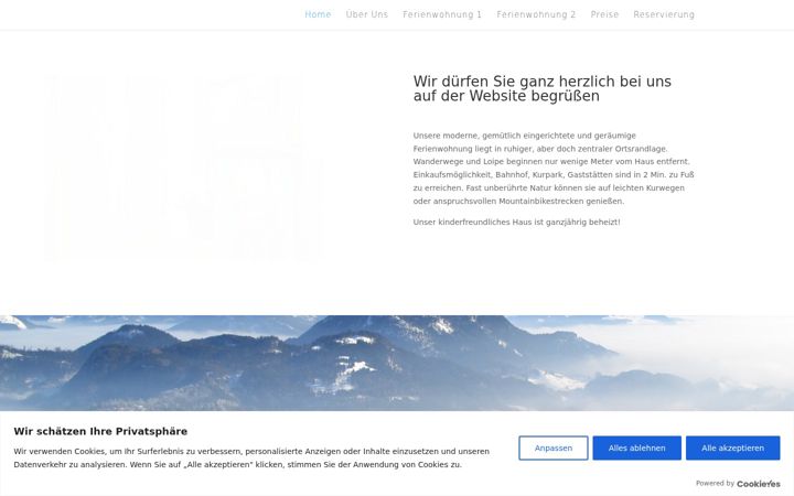 Screenshot of ferienwohnung-butz.de