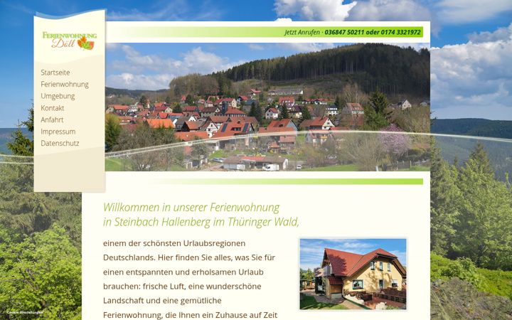 Екранна снимка на ferienwohnung-doell.de