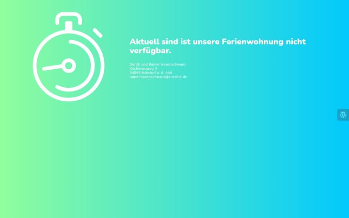Screenshot of ferienwohnung-elke.de