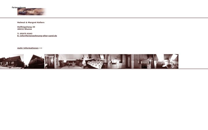 Screenshot of ferienwohnung-elter-sand.de