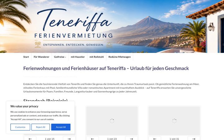 Screenshot von ferienwohnung-ferienhaus-teneriffa.de