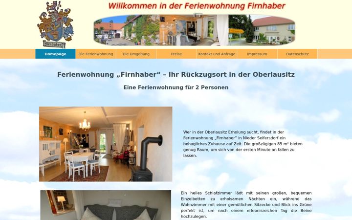 Screenshot of ferienwohnung-firnhaber.de