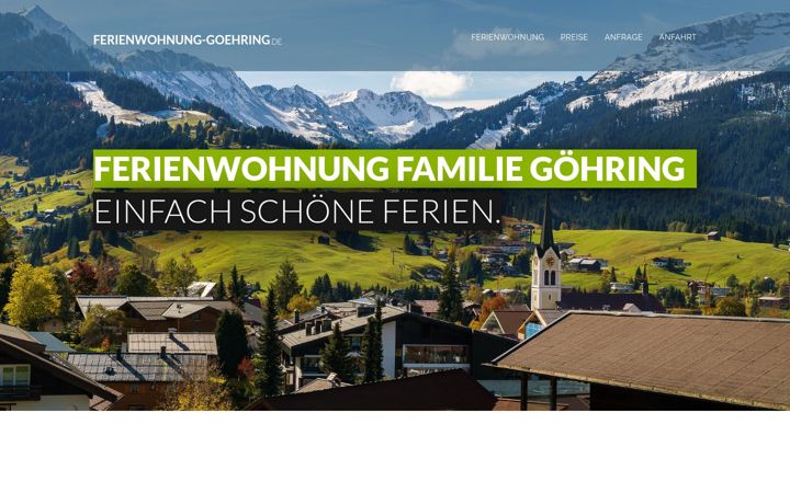 Screenshot of ferienwohnung-goehring.de