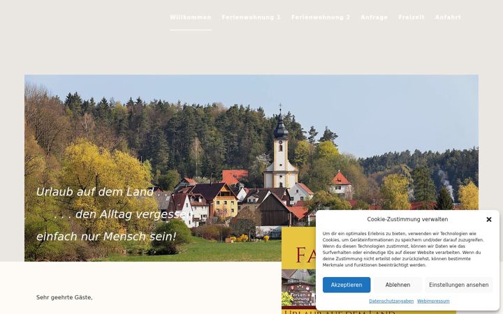Screenshot of ferienwohnung-goerl.de