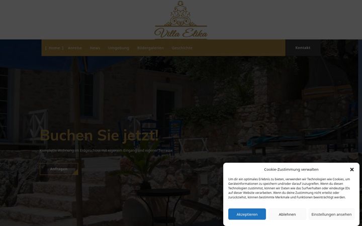 Zrzut ekranu ferienwohnung-griechenland-online.de