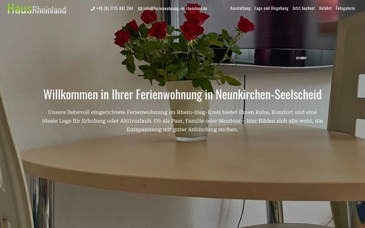 Screenshot of ferienwohnung-im-rheinland.de