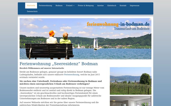 Screenshot of ferienwohnung-in-bodman.de