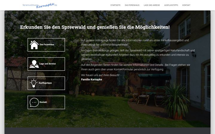 Screenshot of ferienwohnung-karnapke.de