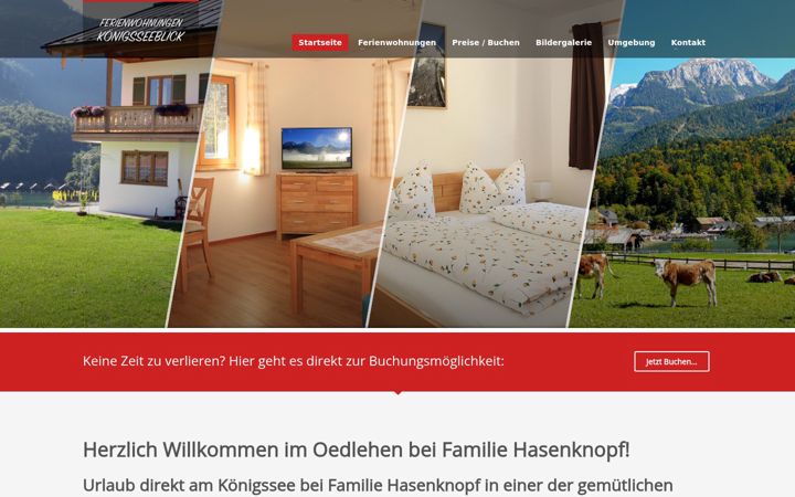 Screenshot of ferienwohnung-koenigsseeblick.de