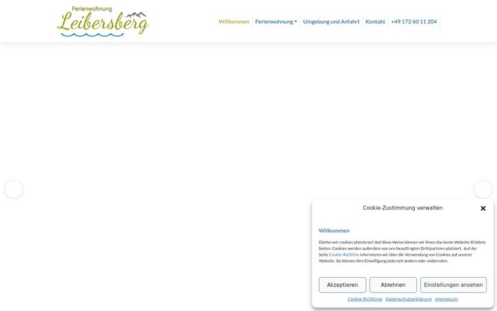 Screenshot of ferienwohnung-leibersberg.de