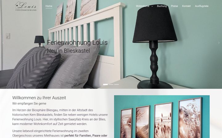 Screenshot of ferienwohnung-louis-blieskastel.de