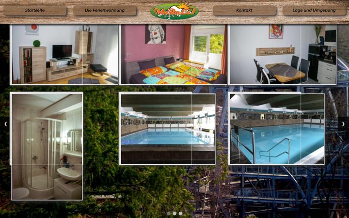 Screenshot of ferienwohnung-maralei.de