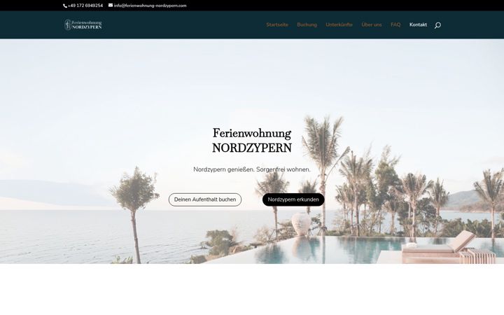 Screenshot of ferienwohnung-nordzypern.de