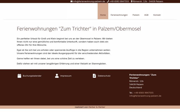 Snimka zaslona za ferienwohnung-palzem.de