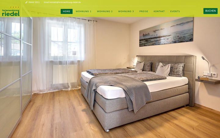 Ekrānuzņēmums no ferienwohnung-riedel.de