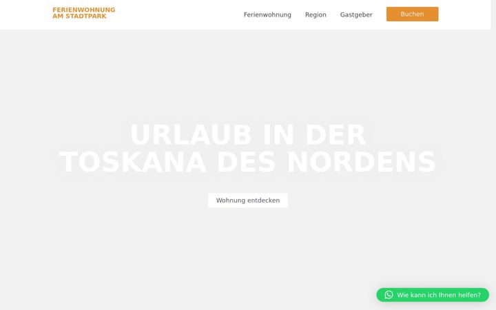 Screenshot von ferienwohnung-stadtpark-naumburg.de