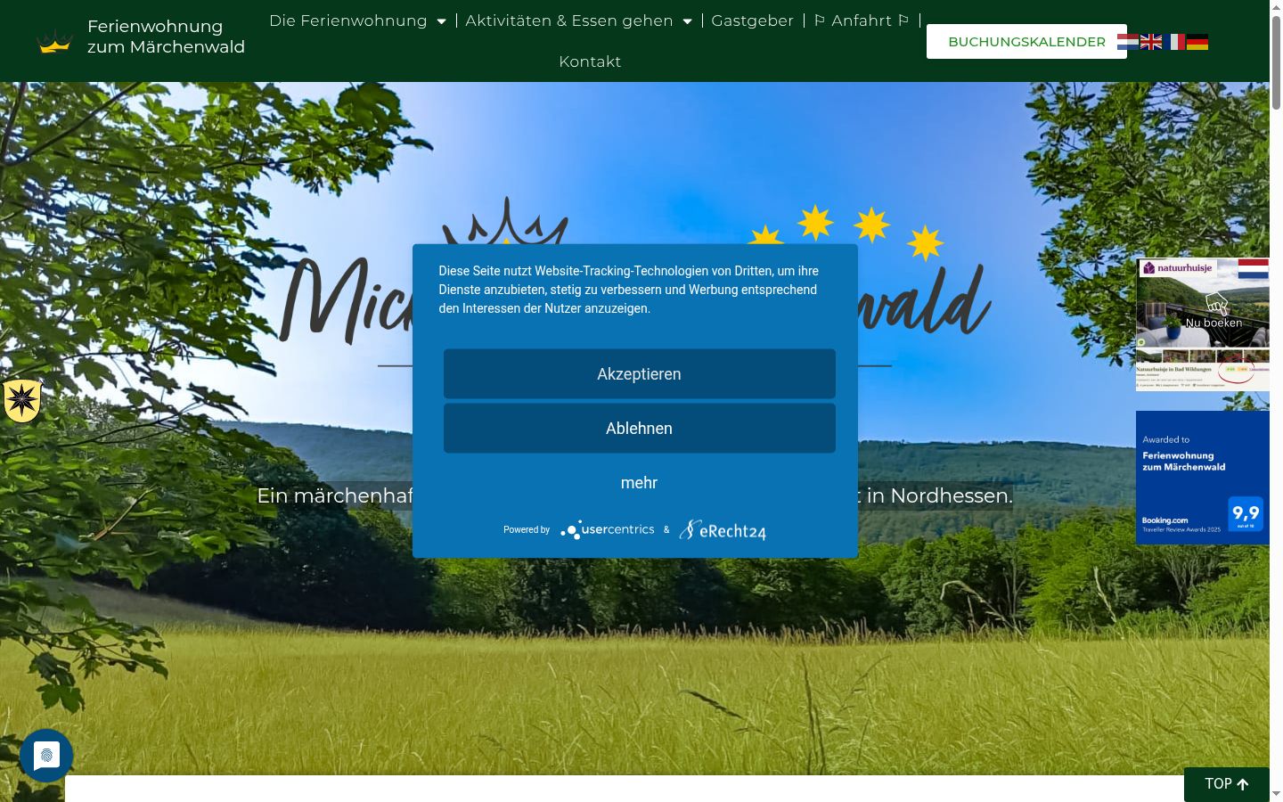Sutikimo reklamjuostės, rodytos prieš bet kokią sąveiką, ekrano kopija