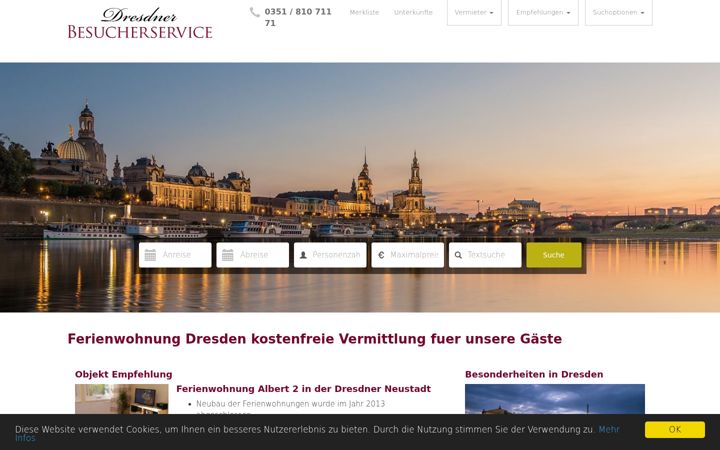 Screenshot di ferienwohnungdresden.info
