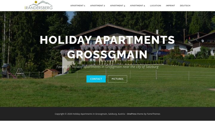 Screenshot of ferienwohnungen-grossgmain.at
